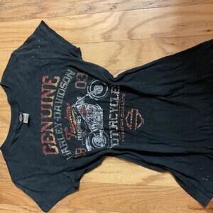 Harley-Davidson "Freedom Machines Tshirt 2015 Ladies Fit Size Small